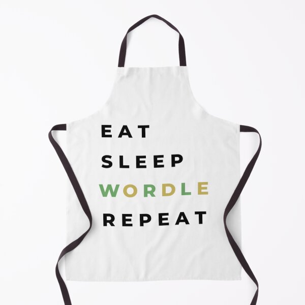 Item preview, Eat Sleep Wordle Repeat - Wordle Puzzle designed and sold by TivertonRose.