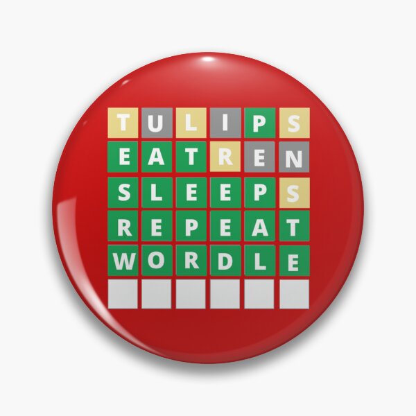 Item preview, Eat sleep wordle repeat designed and sold by TivertonRose.