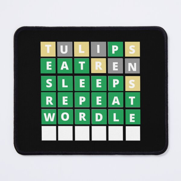 Item preview, Eat sleep wordle repeat designed and sold by TivertonRose.