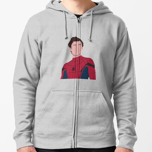 Tom holland, peter parker Zipped Hoodie