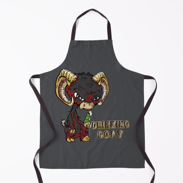 Item preview, Black Cartoon Drink GOAT - Greatest of All Time designed and sold by iduzarts.