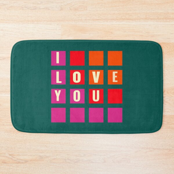 Item preview, I love you -Wordle   designed and sold by TivertonRose.