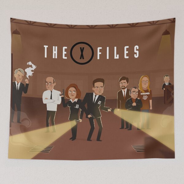 Item preview, The X-Files Cartoon designed and sold by rafael-koff.