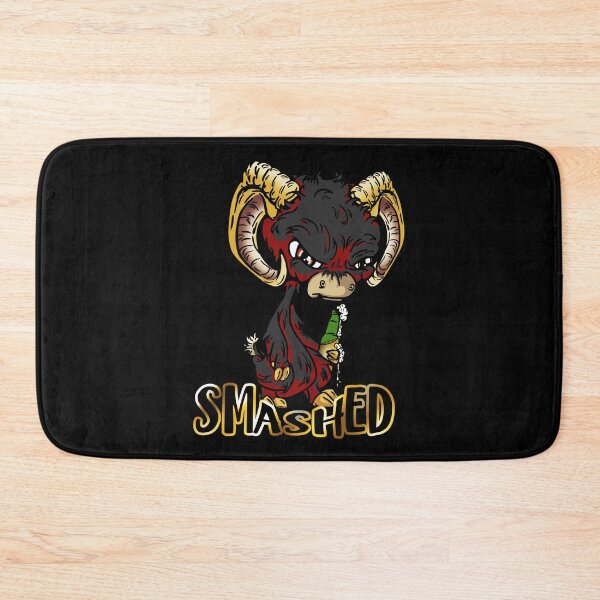 Item preview, Black Cartoon Drink GOAT - Smashed designed and sold by iduzarts.