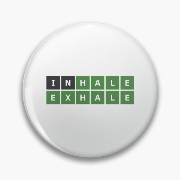 Item preview, Inhale Exhale (Wordle Style)     designed and sold by TivertonRose.