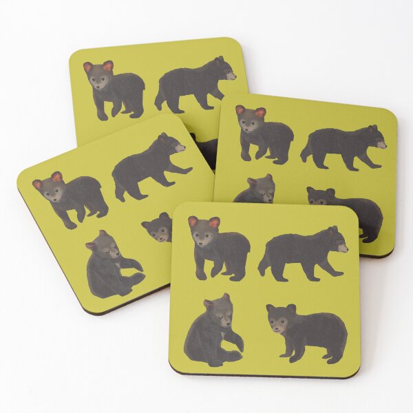 Item preview, Black Bear Cubs designed and sold by Adrielle-art.