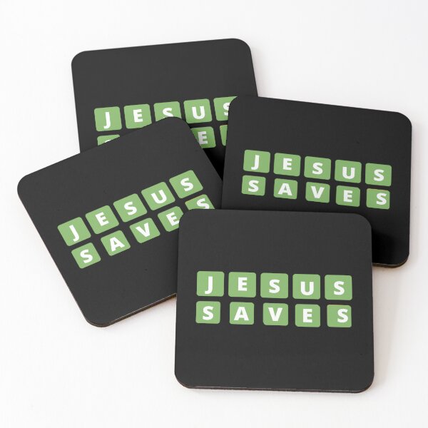 Item preview, Jesus saves wordle- wordle puzzle   designed and sold by TivertonRose.