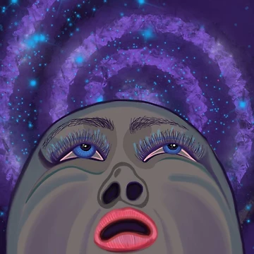 Artwork thumbnail, Up Above by RADBethDesigns