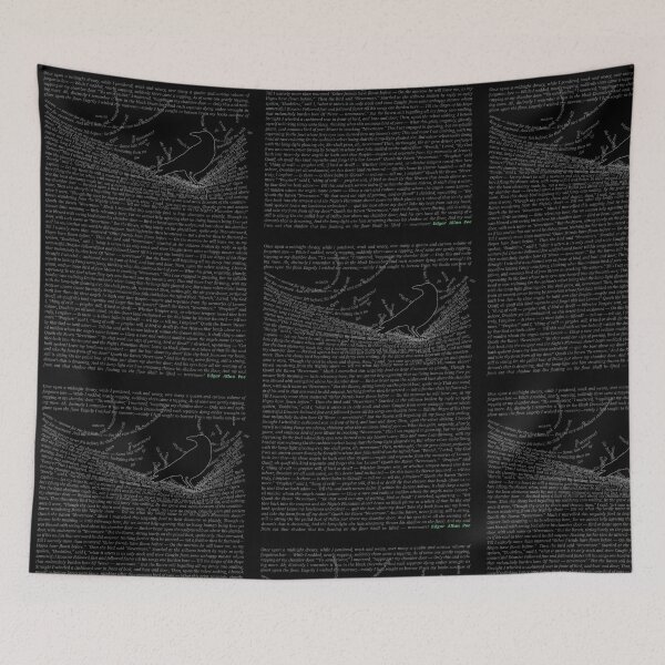 Item preview, The Raven by Edgar Allan Poe designed and sold by vomaria.