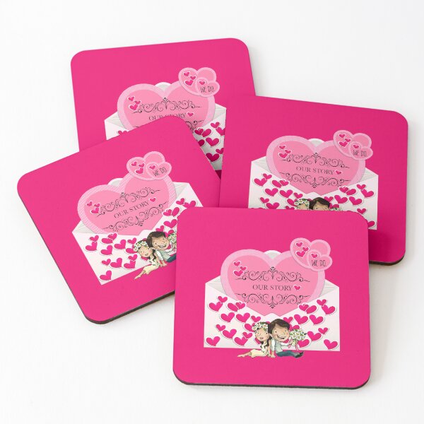 Item preview, Our Story (on Hot Pink) designed and sold by PawsitiveMum.