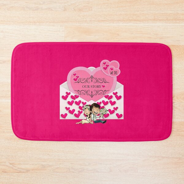 Item preview, Our Story (on Hot Pink) designed and sold by PawsitiveMum.