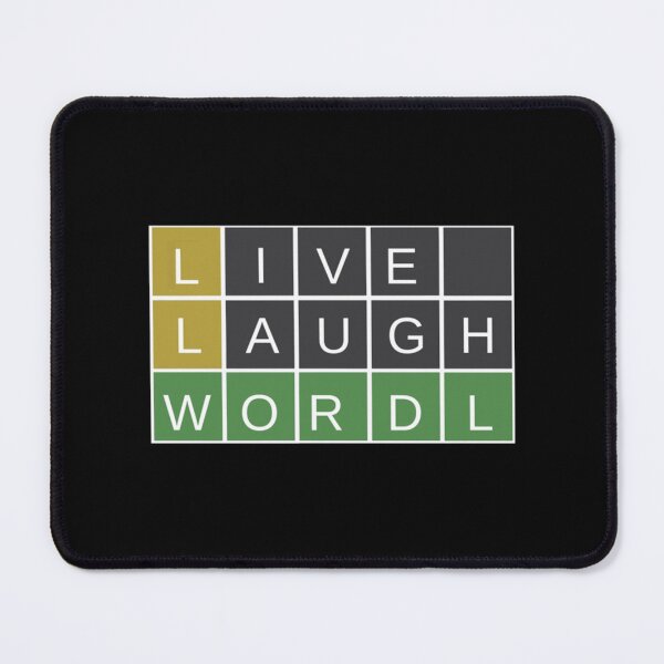 Item preview, Live, Laugh, Wordle Relaxed Fit  designed and sold by TivertonRose.