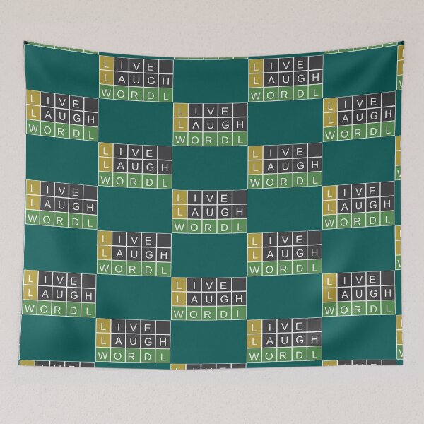 Item preview, Live, Laugh, Wordle Relaxed Fit  designed and sold by TivertonRose.