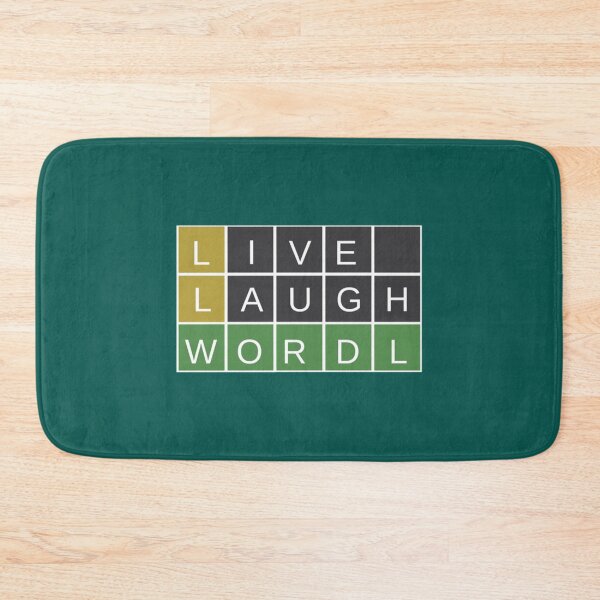 Item preview, Live, Laugh, Wordle Relaxed Fit  designed and sold by TivertonRose.
