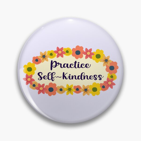 Item preview, Practice Self Kindness - self love quote designed and sold by MOONINSPIRATION.