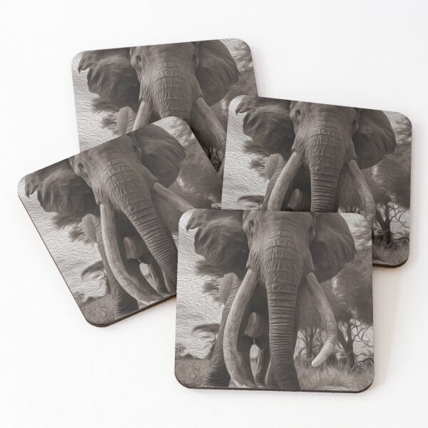 Item preview, WILD ELEPHANT  designed and sold by johnnyssandart.