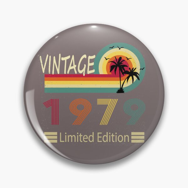 Item preview, Vintage 1979 Limited Edition - 1979 Birthday 43rd Birthday Gift - retro - 43 Year Old Classic designed and sold by SimoSaladain.