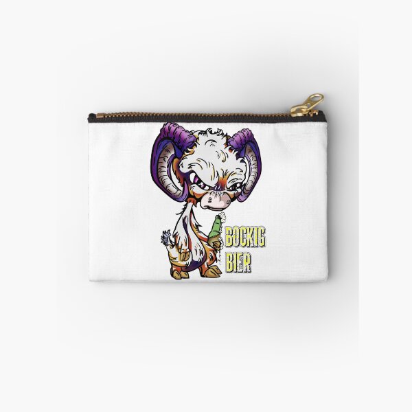 Item preview, Purple and Orange Cartoon Drink GOAT - Bock Bier designed and sold by iduzarts.
