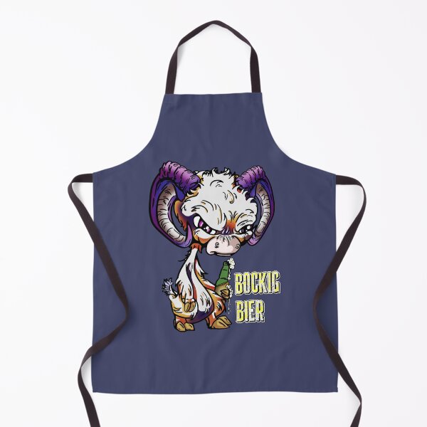 Item preview, Purple and Orange Cartoon Drink GOAT - Bock Bier designed and sold by iduzarts.