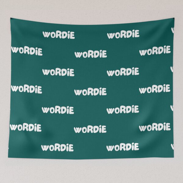 Item preview, Vintage White Bold  Wordie Typography    designed and sold by TivertonRose.