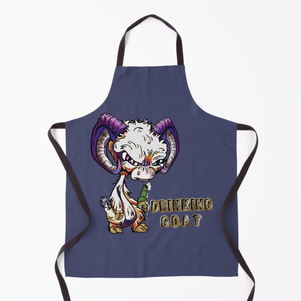 Item preview, Purple and Orange Cartoon Drink GOAT - Greatest of all time designed and sold by iduzarts.