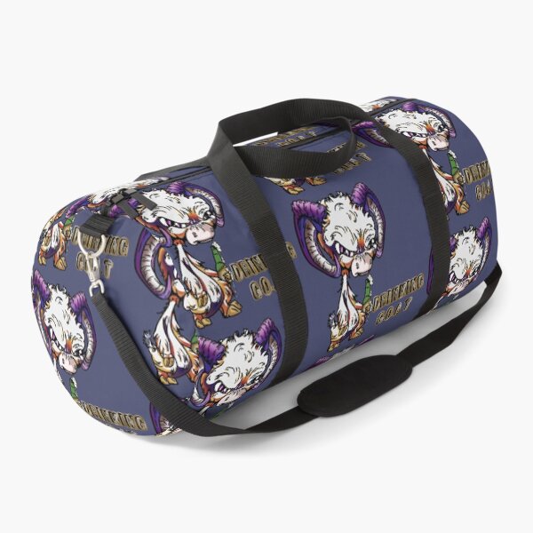 Item preview, Purple and Orange Cartoon Drink GOAT - Greatest of all time designed and sold by iduzarts.