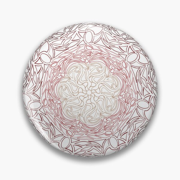 Item preview, Warming Embers Line Art Mandala designed and sold by BucketCreates.