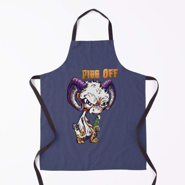 Item preview, Purple and Orange Cartoon Drink GOAT - Piss Off designed and sold by iduzarts.