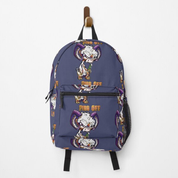 Item preview, Purple and Orange Cartoon Drink GOAT - Piss Off designed and sold by iduzarts.