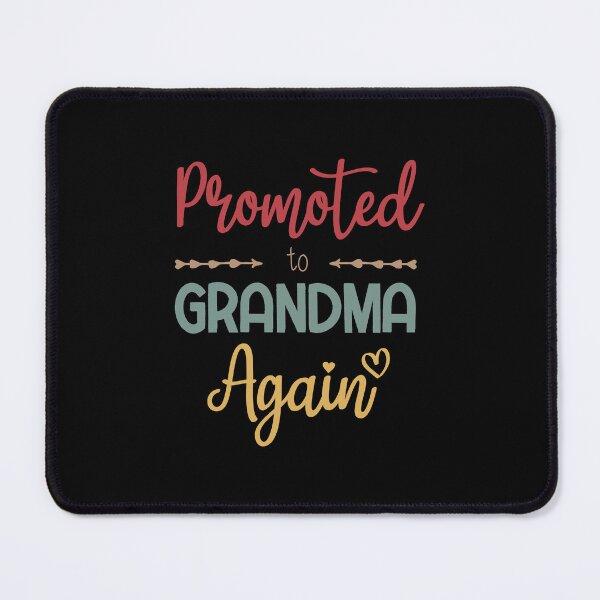 Item preview, Promoted to Grandma Again New Grandma Flowers Gift designed and sold by BestComicss.