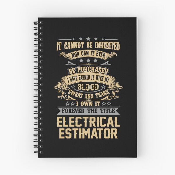 Item preview, Electrical Estimator T Shirt - Forever The Title Job Gift Item Tee designed and sold by celiagomez456.