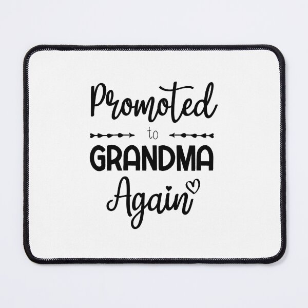 Item preview, Promoted to Grandma Again New Grandma Flowers Gift designed and sold by BestComicss.