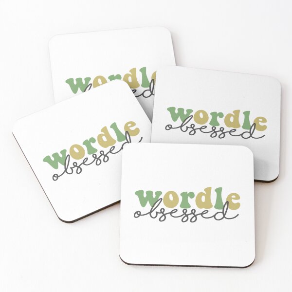 Item preview, wordle obsessed - wordle   designed and sold by TivertonRose.