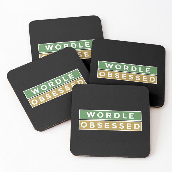 Item preview, Wordle Obsessed Puzzle Wordle Puzzle   designed and sold by TivertonRose.