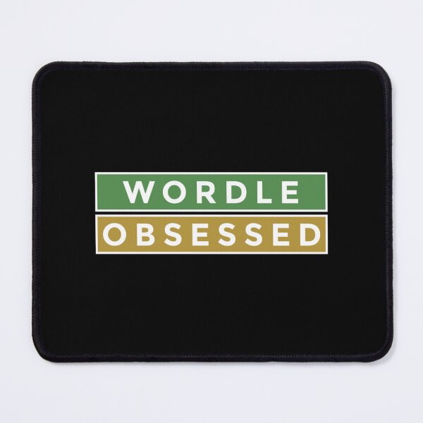 Item preview, Wordle Obsessed Puzzle Wordle Puzzle designed and sold by TivertonRose.