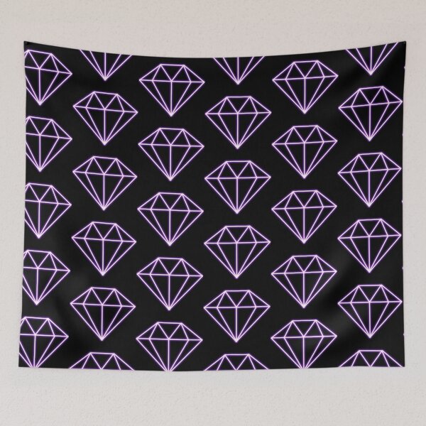 Item preview, Purple Neon Diamond Jewel designed and sold by thesnowwhyte.