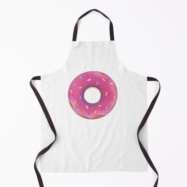 Item preview, Sprinkled Pink Frosted Doughnut designed and sold by Flip Your Pancake.