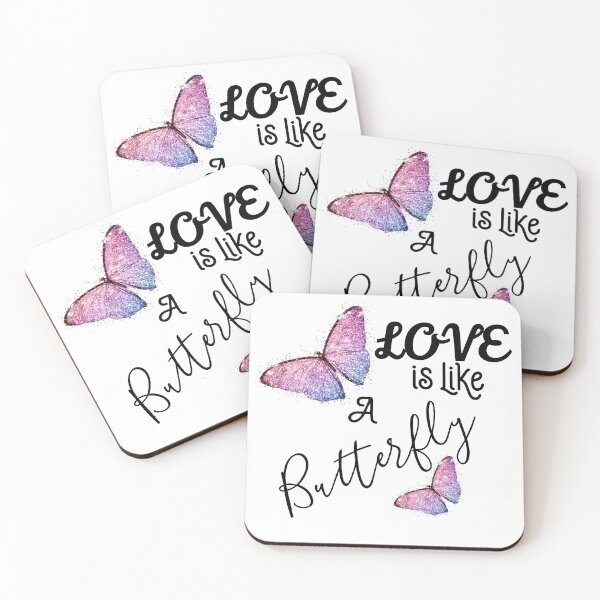 Item preview, Love is like a butterfly designed and sold by Valdilana.