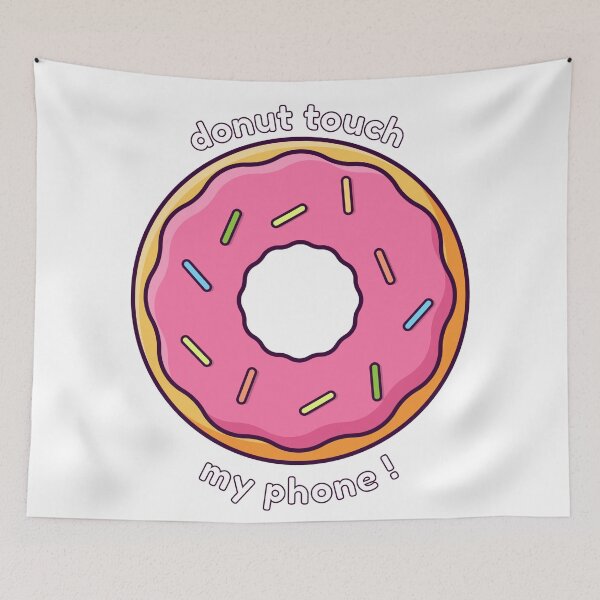 Item preview, Donut touch my phone designed and sold by kapiks.