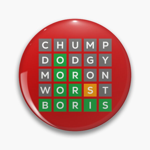 Item preview, Wordle Tory Boris edition No1   designed and sold by TivertonRose.