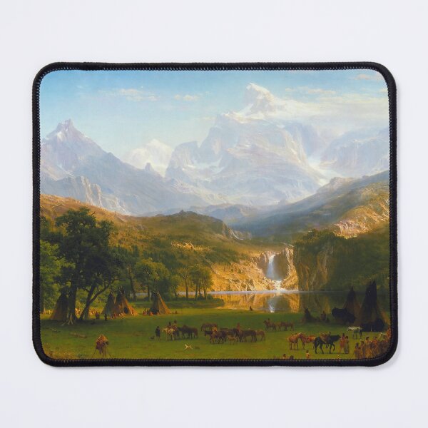 Item preview, The Rocky Mountains, Lander's Peak by Bierstadt designed and sold by TheSoulOfArt.