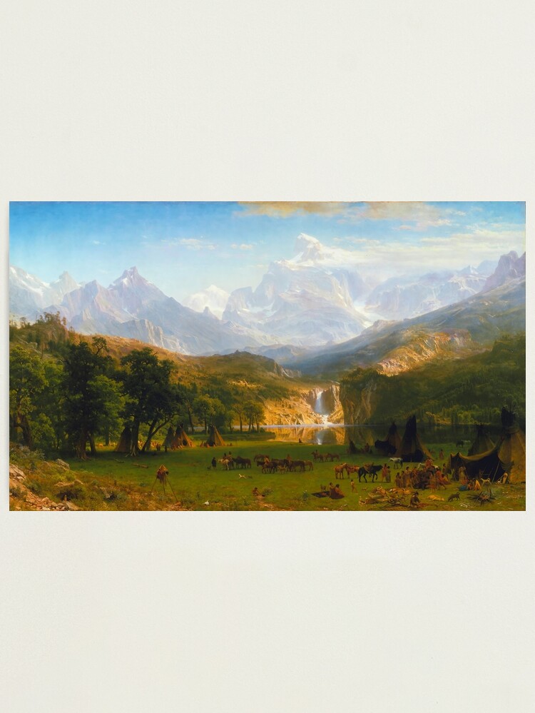 Alternate view of The Rocky Mountains, Lander's Peak by Bierstadt Photographic Print