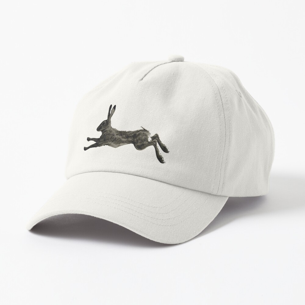 rabbit running trucker hat