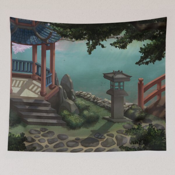 Item preview, Asian Garden designed and sold by Sarya Art.