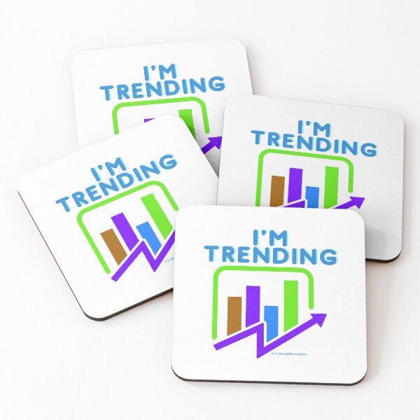 Item preview, I'm Trending Chart designed and sold by ODesignsNShirts.