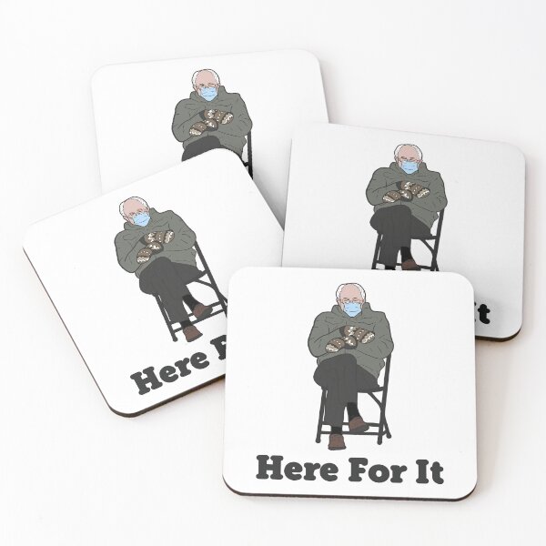 Item preview, Here For It - Inauguration Bernie Sanders designed and sold by Masakaer.