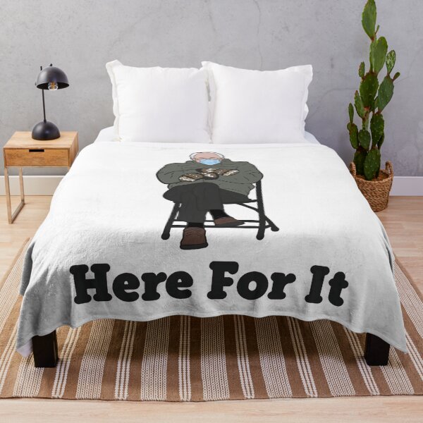 Item preview, Here For It - Inauguration Bernie Sanders designed and sold by Masakaer.