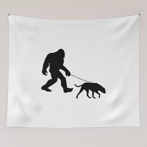 Item preview, Bigfoot Walking Dog designed and sold by Sarssal.