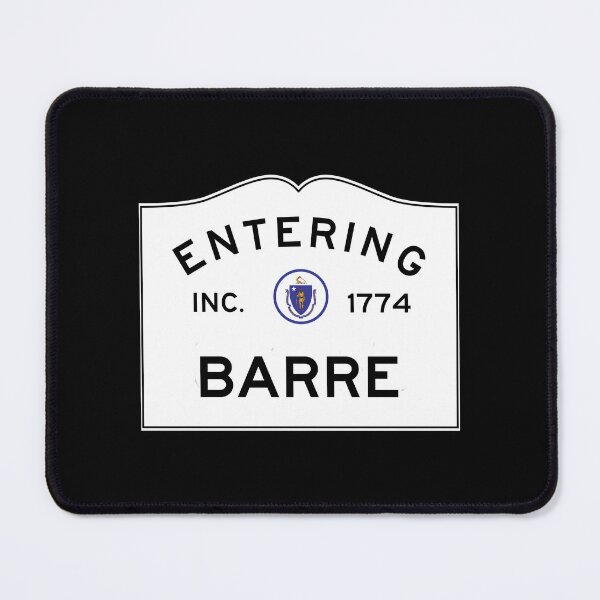 Item preview, Entering Barre Massachusetts - Commonwealth of Massachusetts Road Sign  designed and sold by NewNomads.