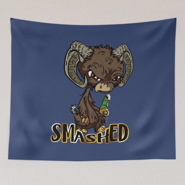 Item preview, Brown Cartoon Drink GOAT - Smashed designed and sold by iduzarts.